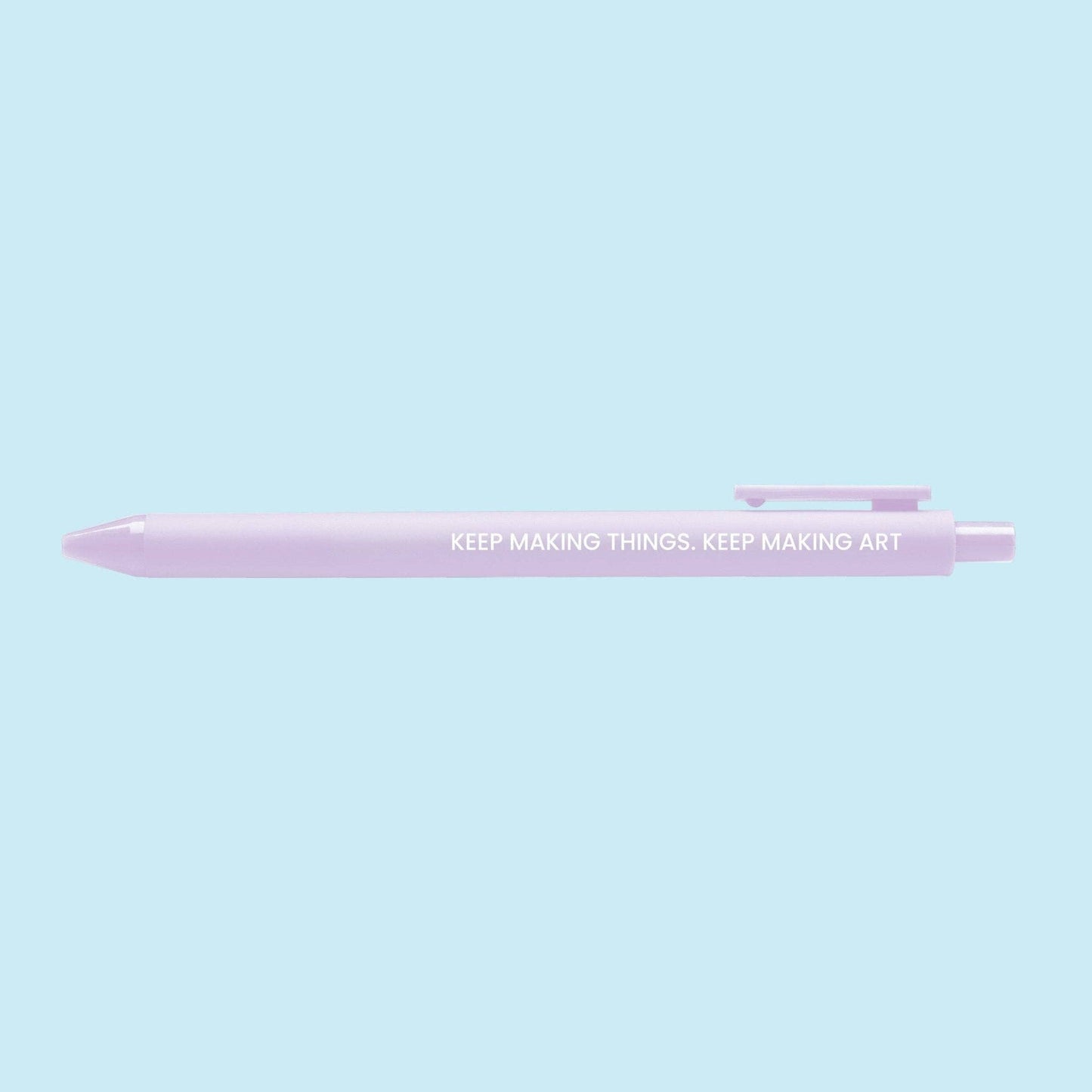 Keep Making Art pen - single jotter pen
