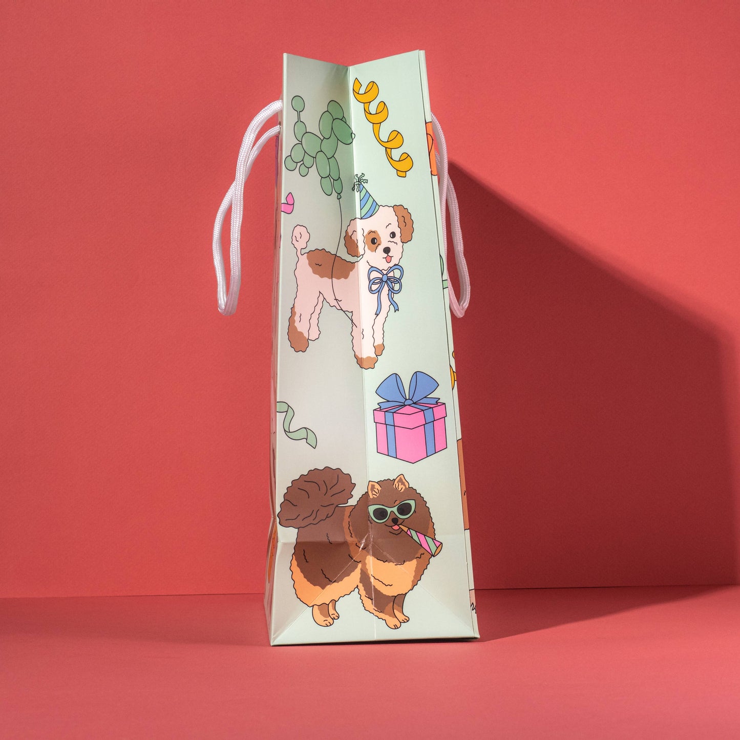 Illustrating Amy - Birthday Dogs Gift Bag