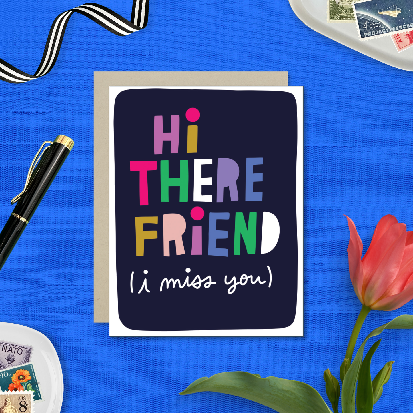 Barone and Co. - Hi There Friend Card
