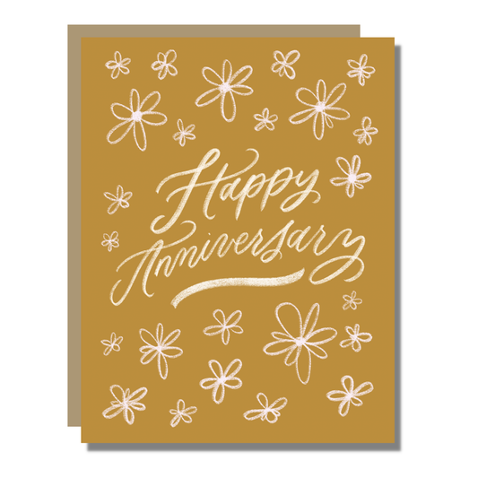 Prairie Letter Shop - Happy Anniversary Card | Anniversary Greeting Card Couples