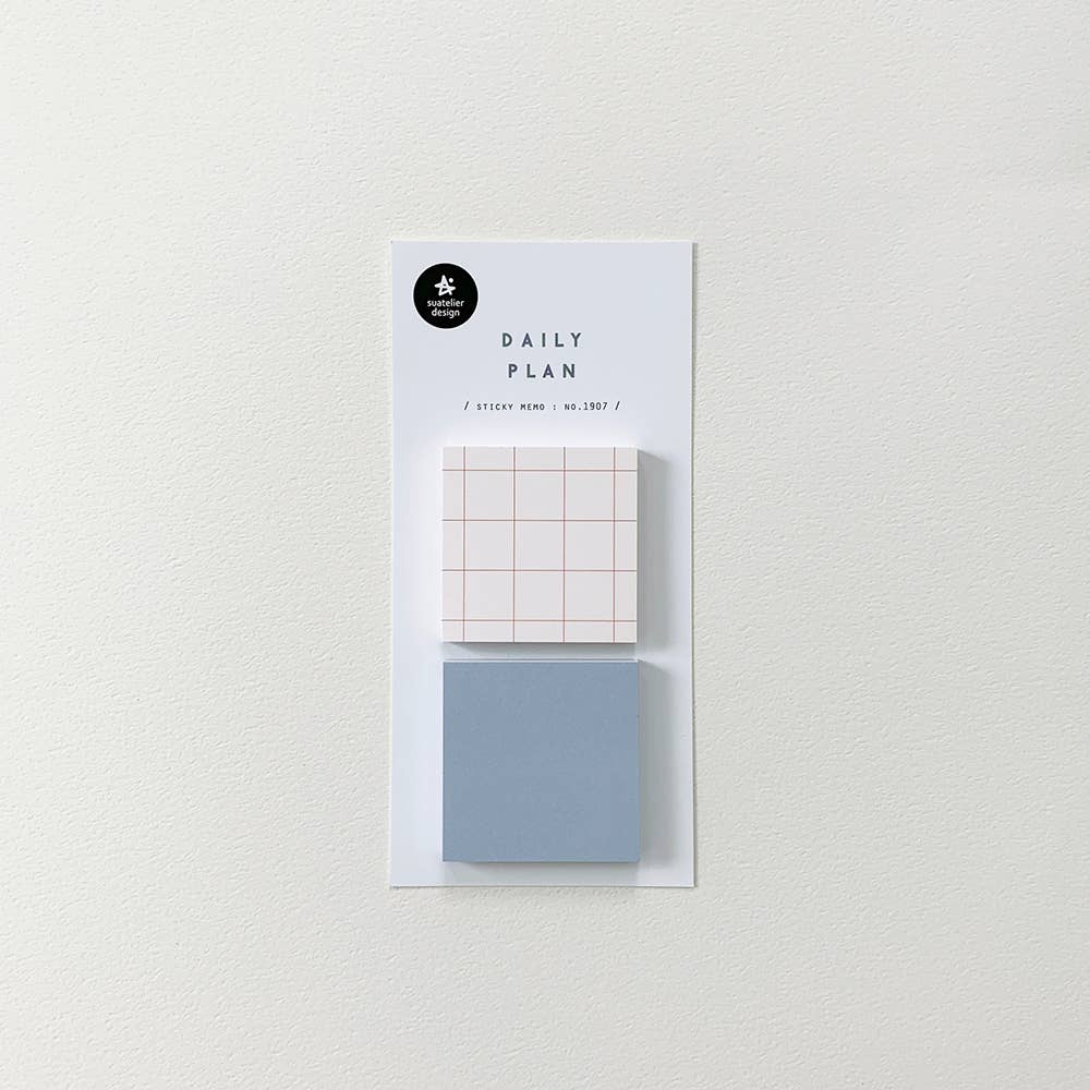 Sticky Notes - Grid Check Duo - Daily Plan.07