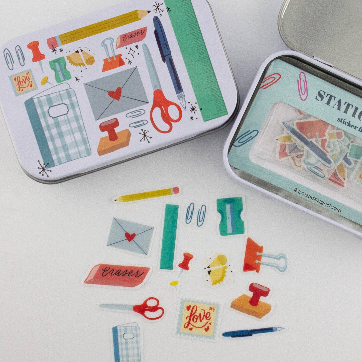 Stationery Lovers - Washi Flake and Trinket Tin