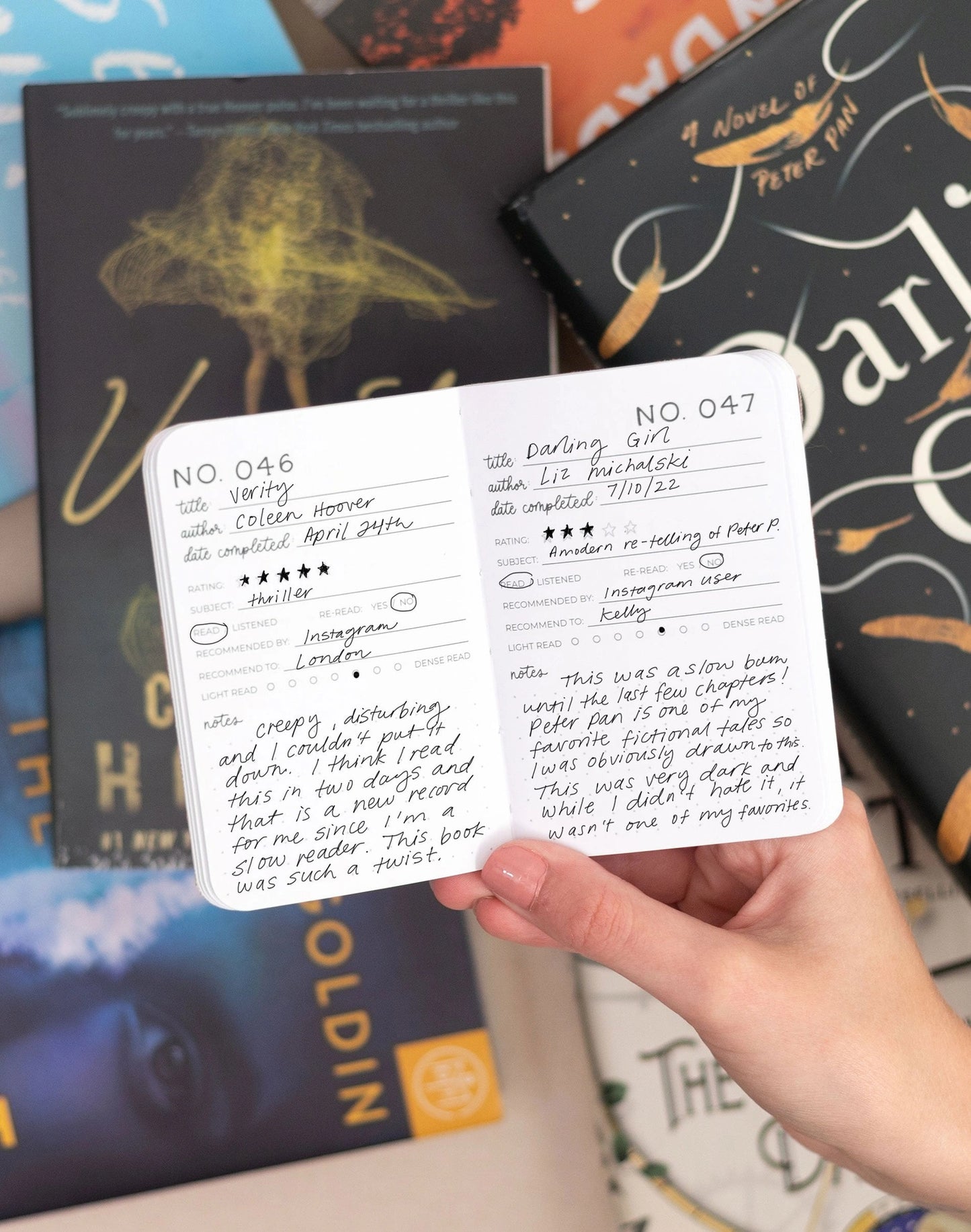 One Hundred Books Mini Journal