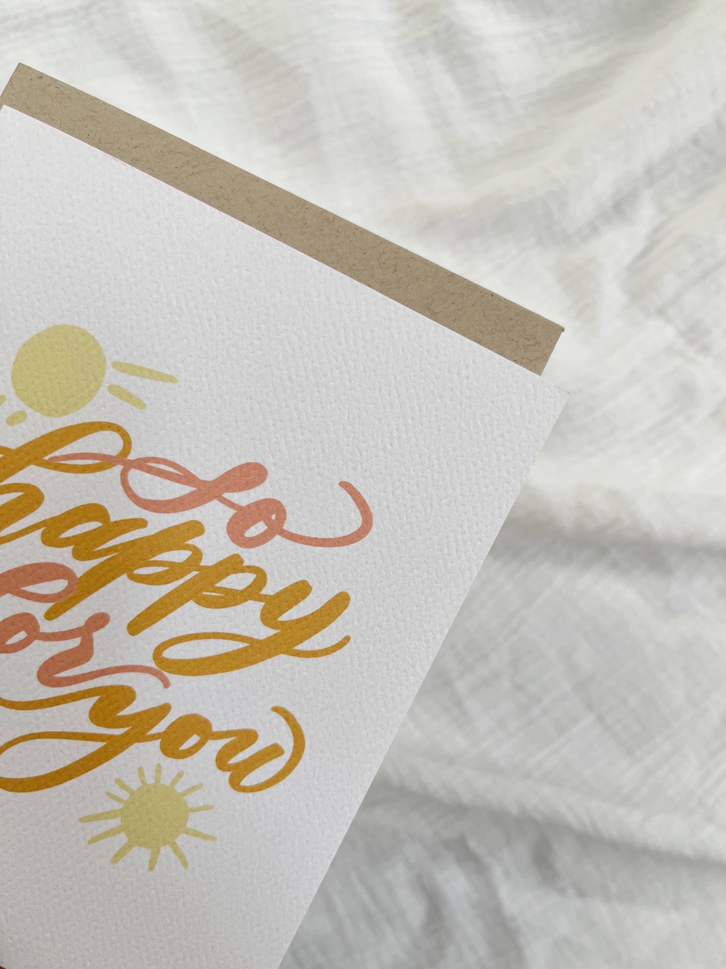 Prairie Letter Shop - So Happy for You Card - Congrats Celebration