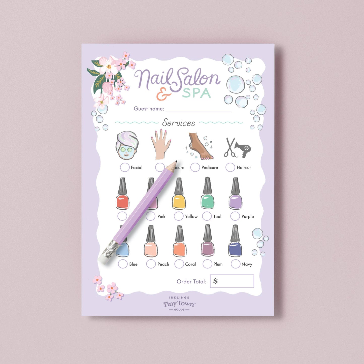 Inklings Paperie - Play Notepad - Nail Salon & Spa