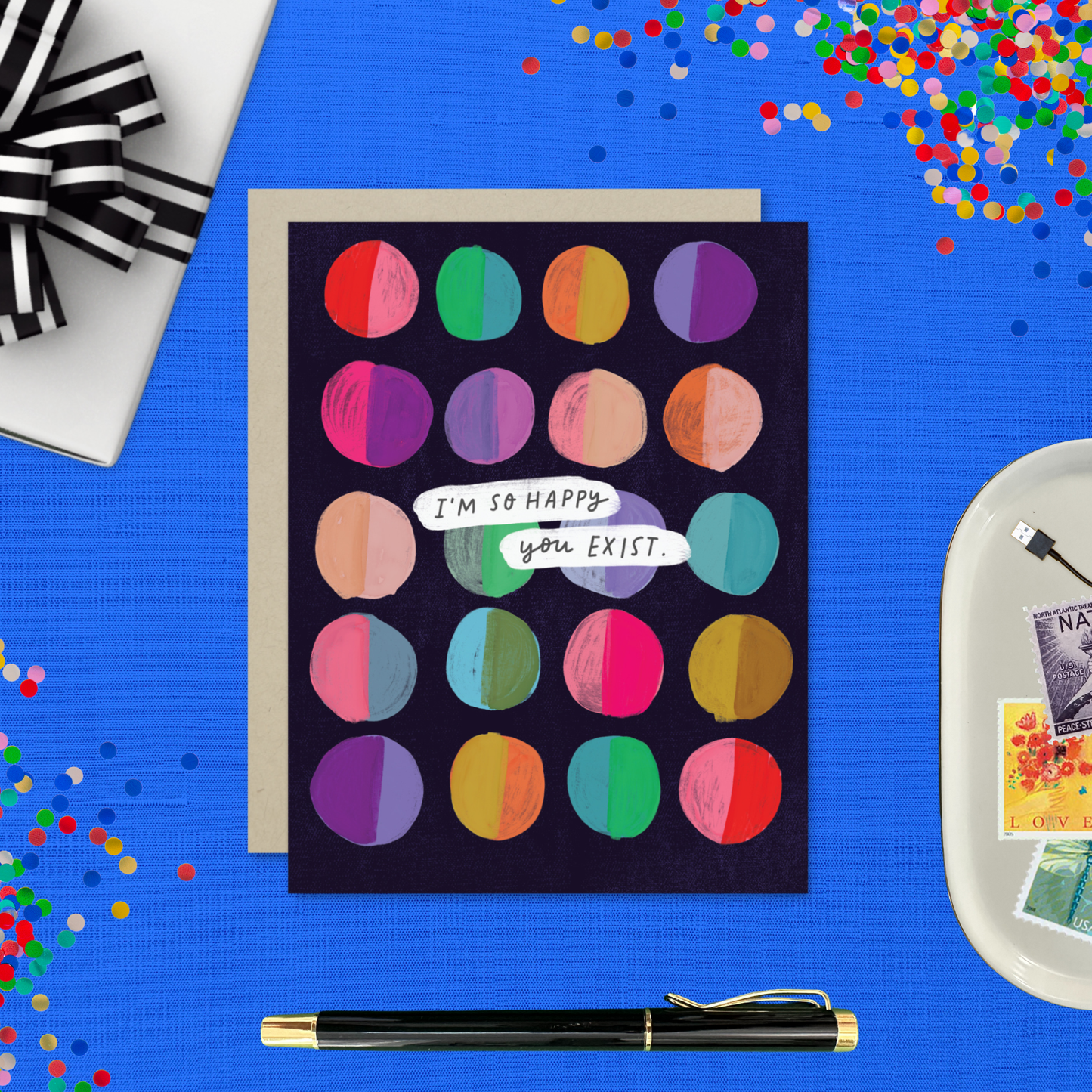 Barone and Co. - Happy You Exist Birthday Card