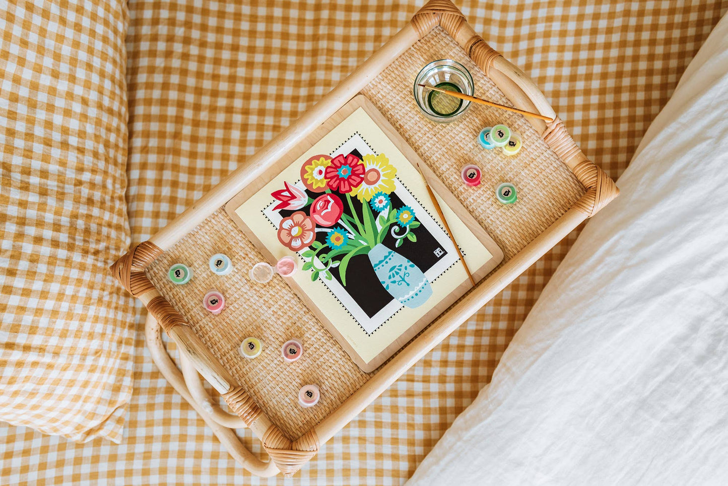 Elle Crée (She Creates) - Engelblooms Mary Engelbreit Paint-by-Number Kit