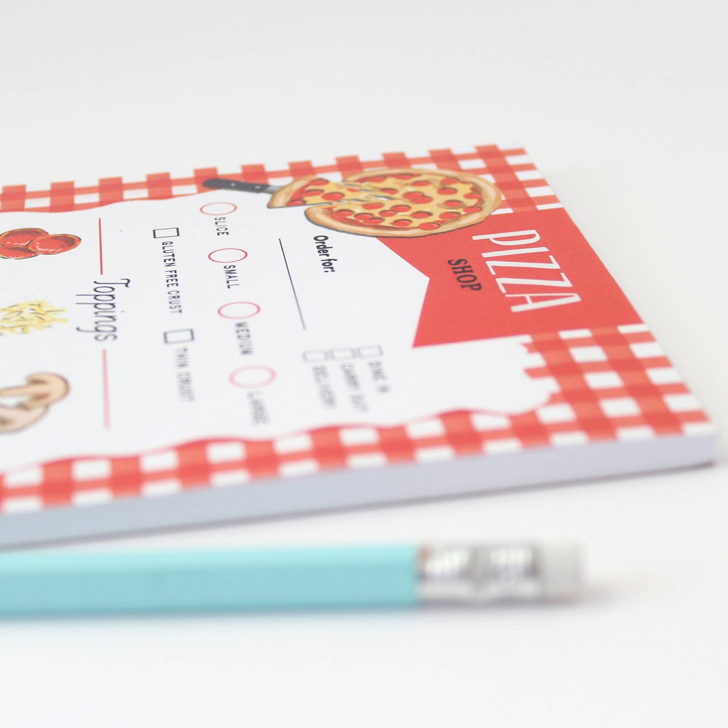 Inklings Paperie - Play Notepad - Pizza Shop
