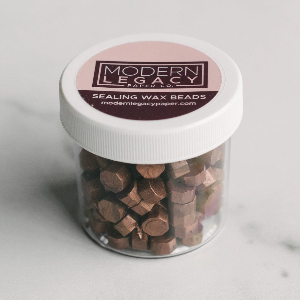 Burnished Bronze - Sealing Wax Beads for Wax Seals