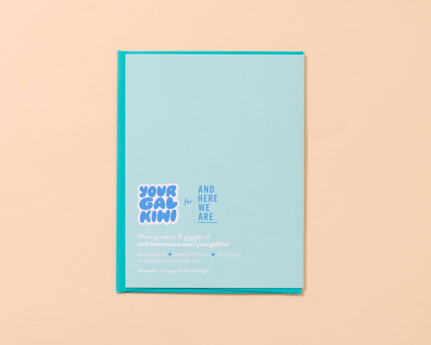 And Here We Are - Asshole Teenager (Father's Day) Funny Card