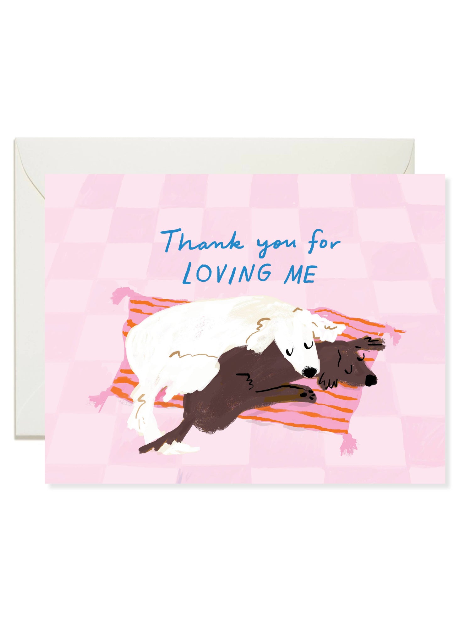 Snuggle Dogs – Puppy Love Greeting Card