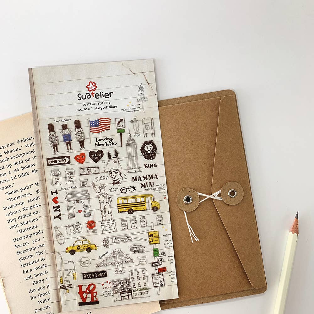 New York Diary - Sticker Sheet