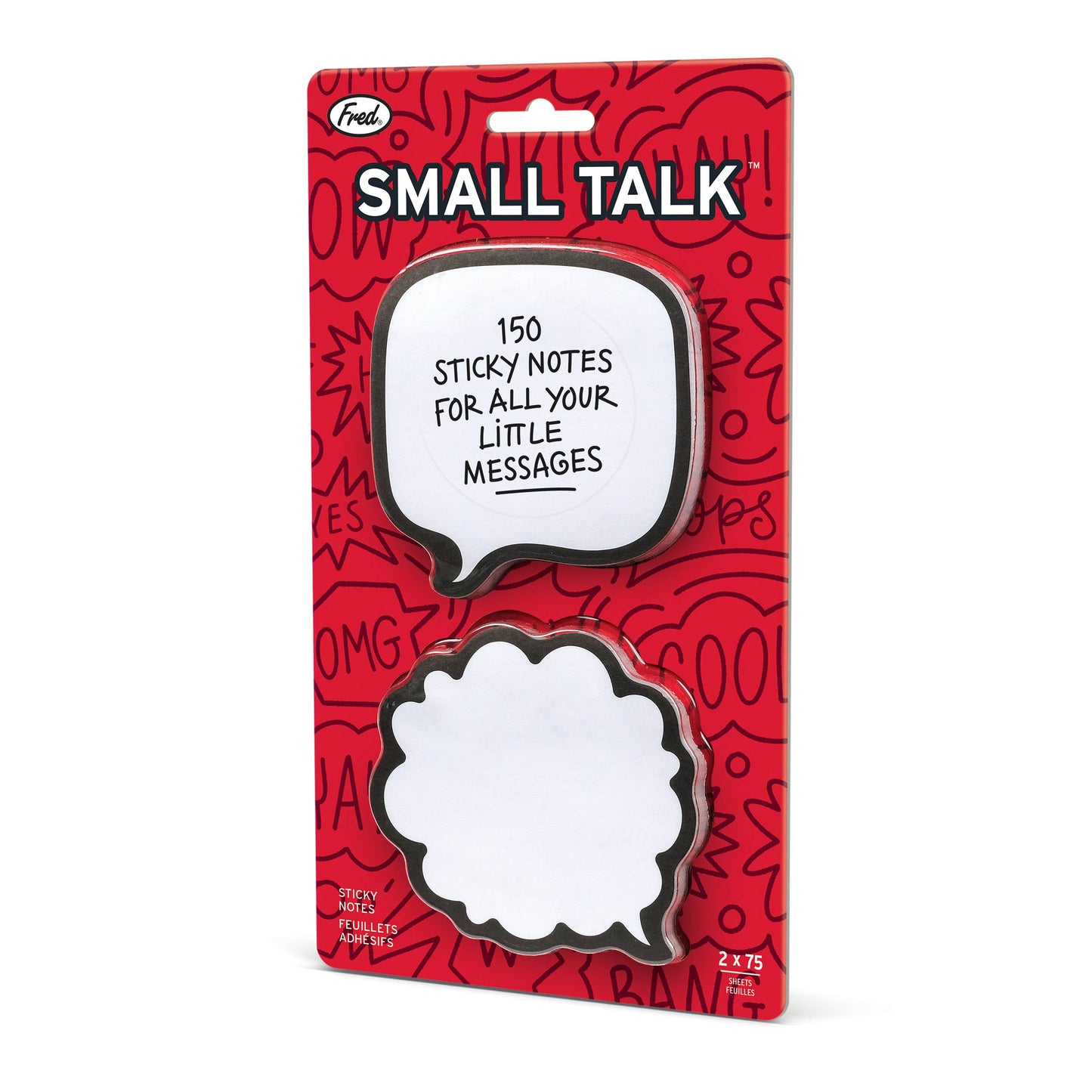 Small Talk Cartoon Bubble - Sticky Notes