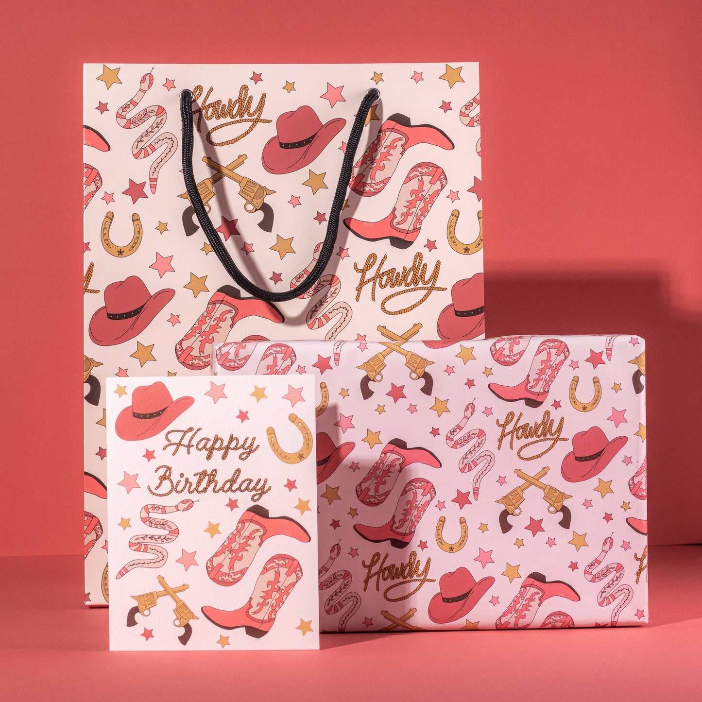 Illustrating Amy - Cowgirl Gift Bag