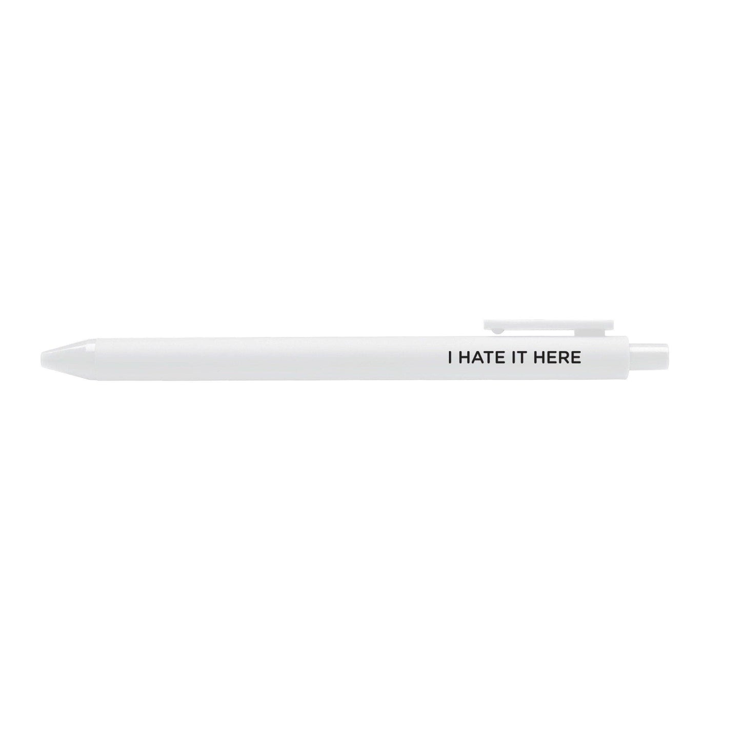 MangoIllustrated - I hate it here jotter gel pen