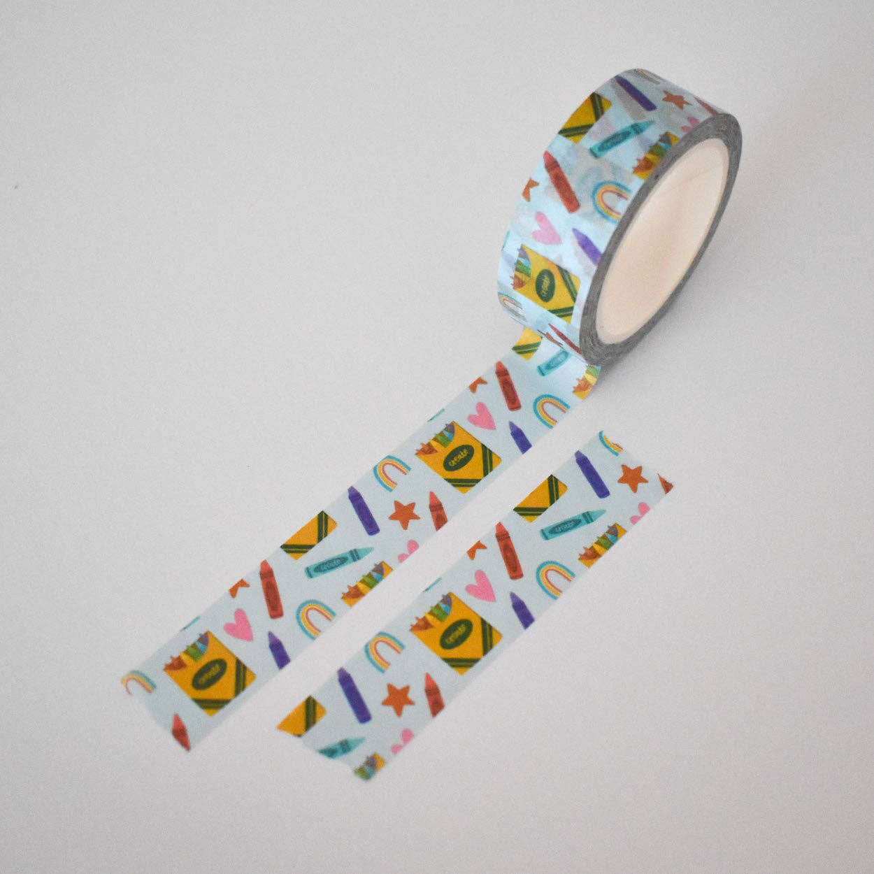 Kyn You Believe It - Crayon Pattern Washi Tape | Back to School Washi