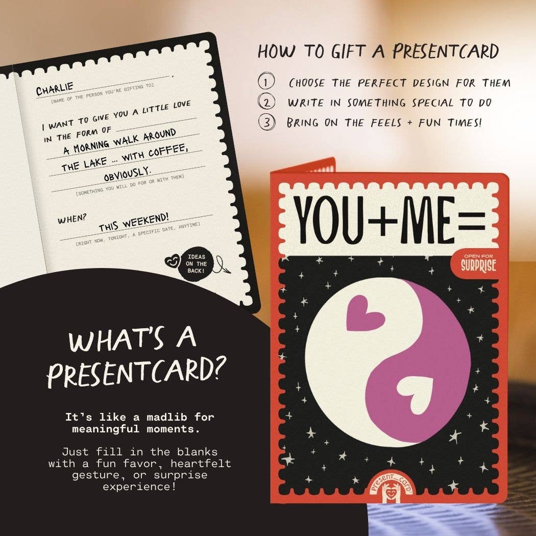 PresentCard™ | Yin Yang Love - Conscious Relationship Card