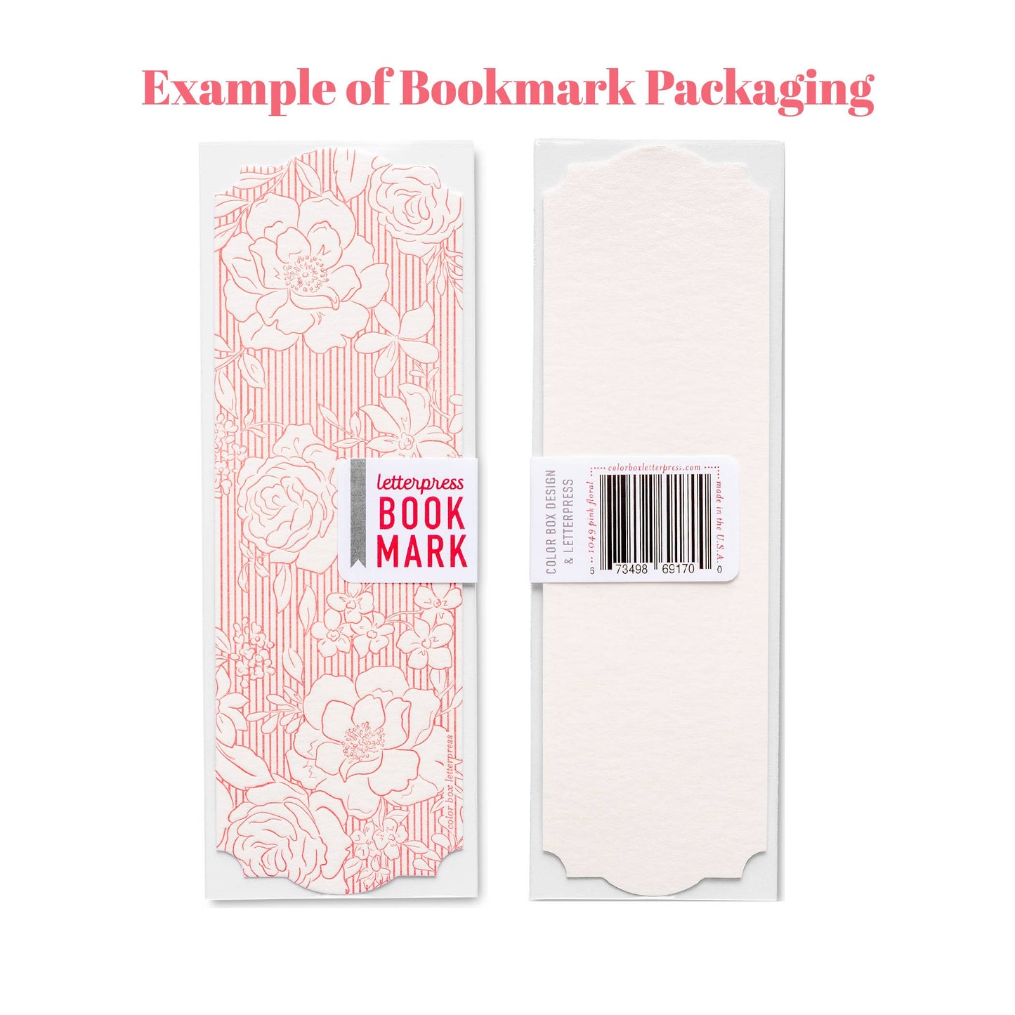 Color Box Design & Letterpress - Bookmarks | Eye