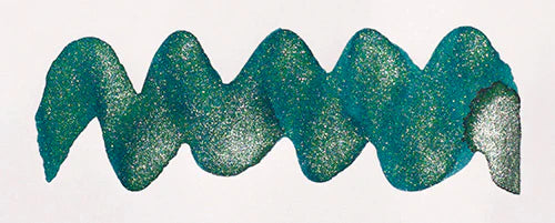 Peacock Flare - Diamine Shimmering Ink - 50mL