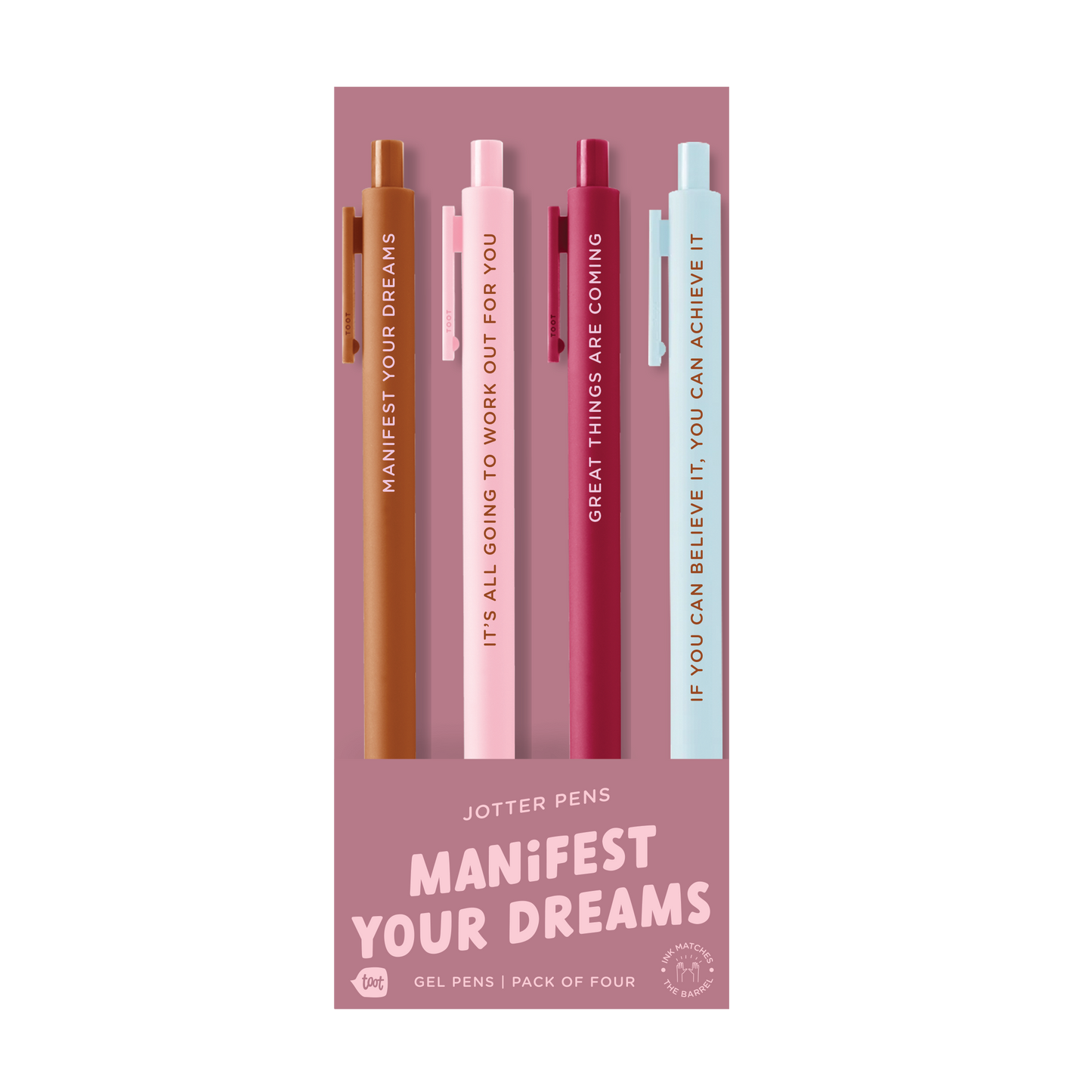Manifest Your Dreams - Jotter Set - Pack of 4