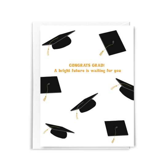 JJ Paperie & Co - A Bright Future Ahead Card | Fun Graduation Card