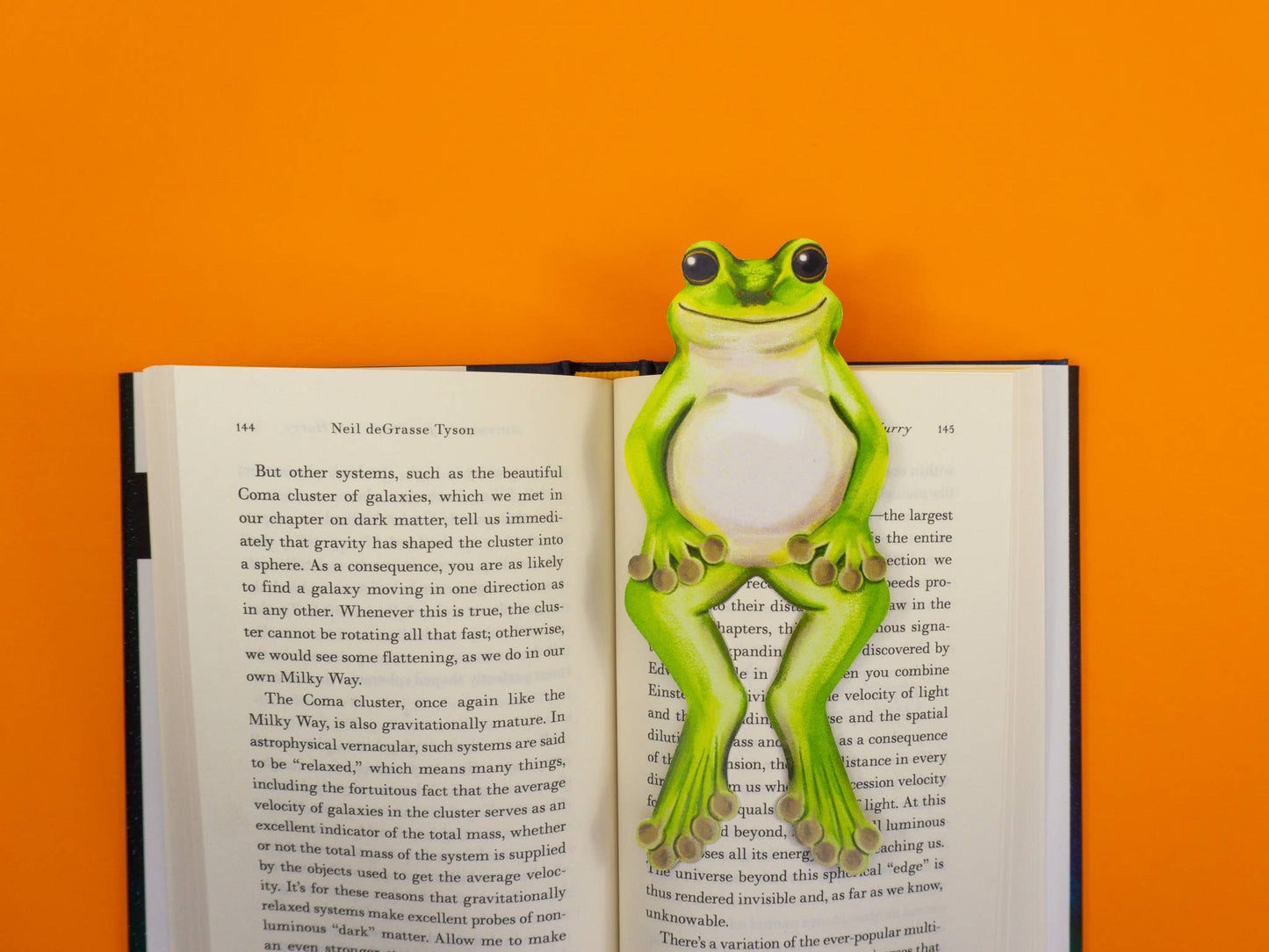 Grey Street Paper - Frog Die-Cut Bookmark