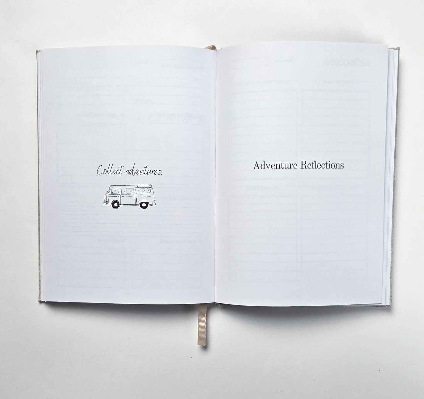 emmy+olly - Adventure Journal - Linen Customizable Travel Journal