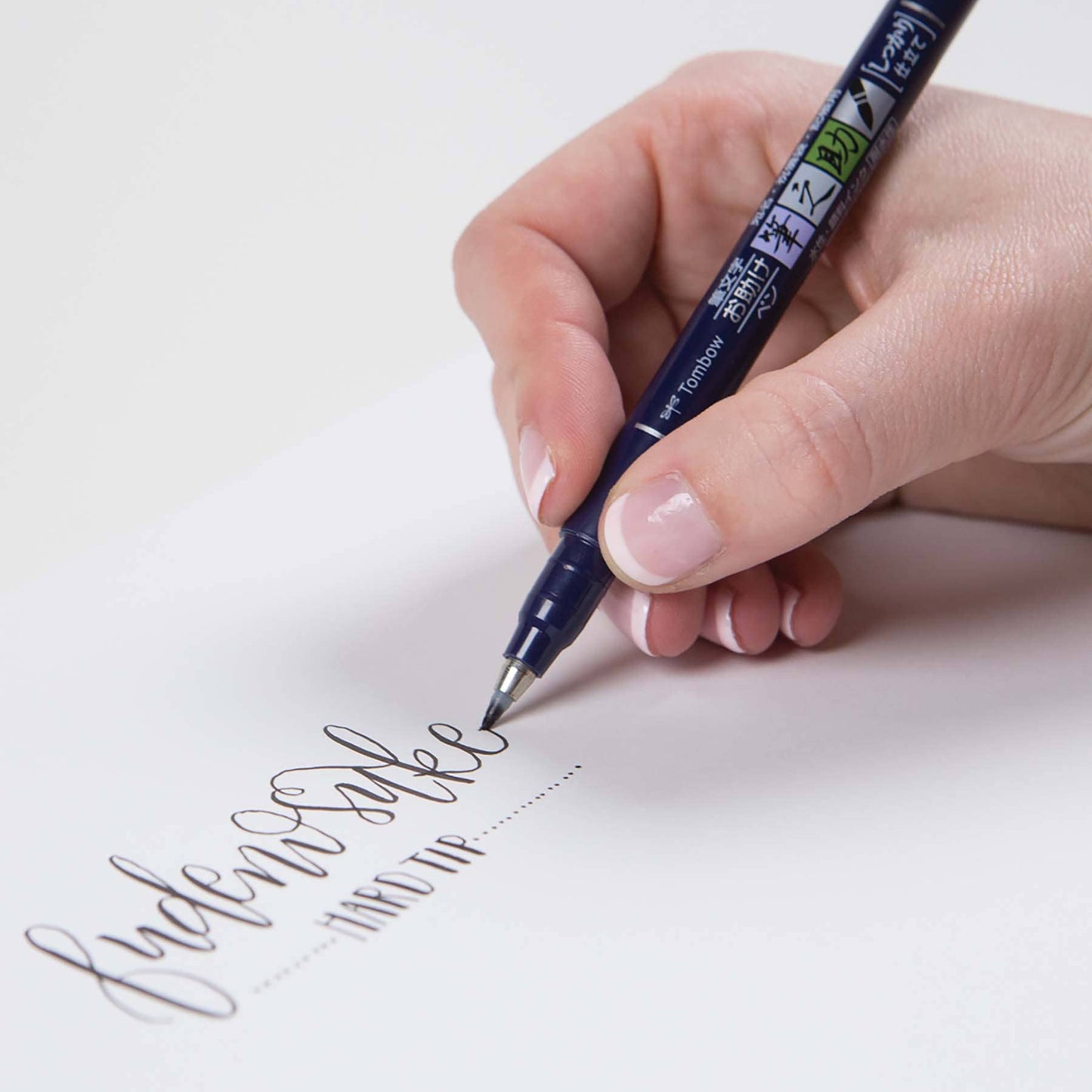 Tombow - BLACK Fudenosuke Calligraphy Brush Pens (set of 2)