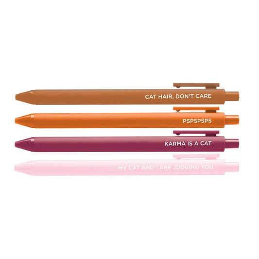 MangoIllustrated - Obsessed With My Cat pen set