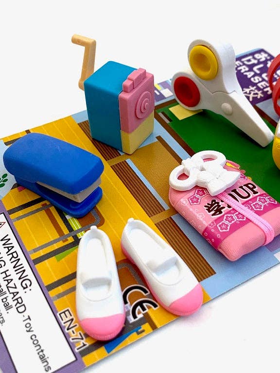 BCmini - Iwako School Eraser Card