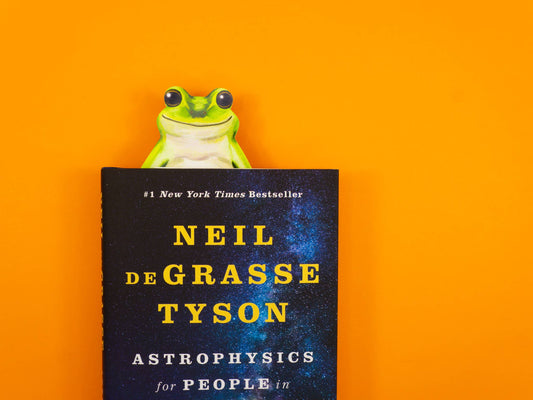 Grey Street Paper - Frog Die-Cut Bookmark