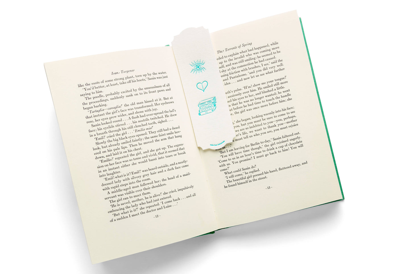 Color Box Design & Letterpress - Bookmarks | Eye