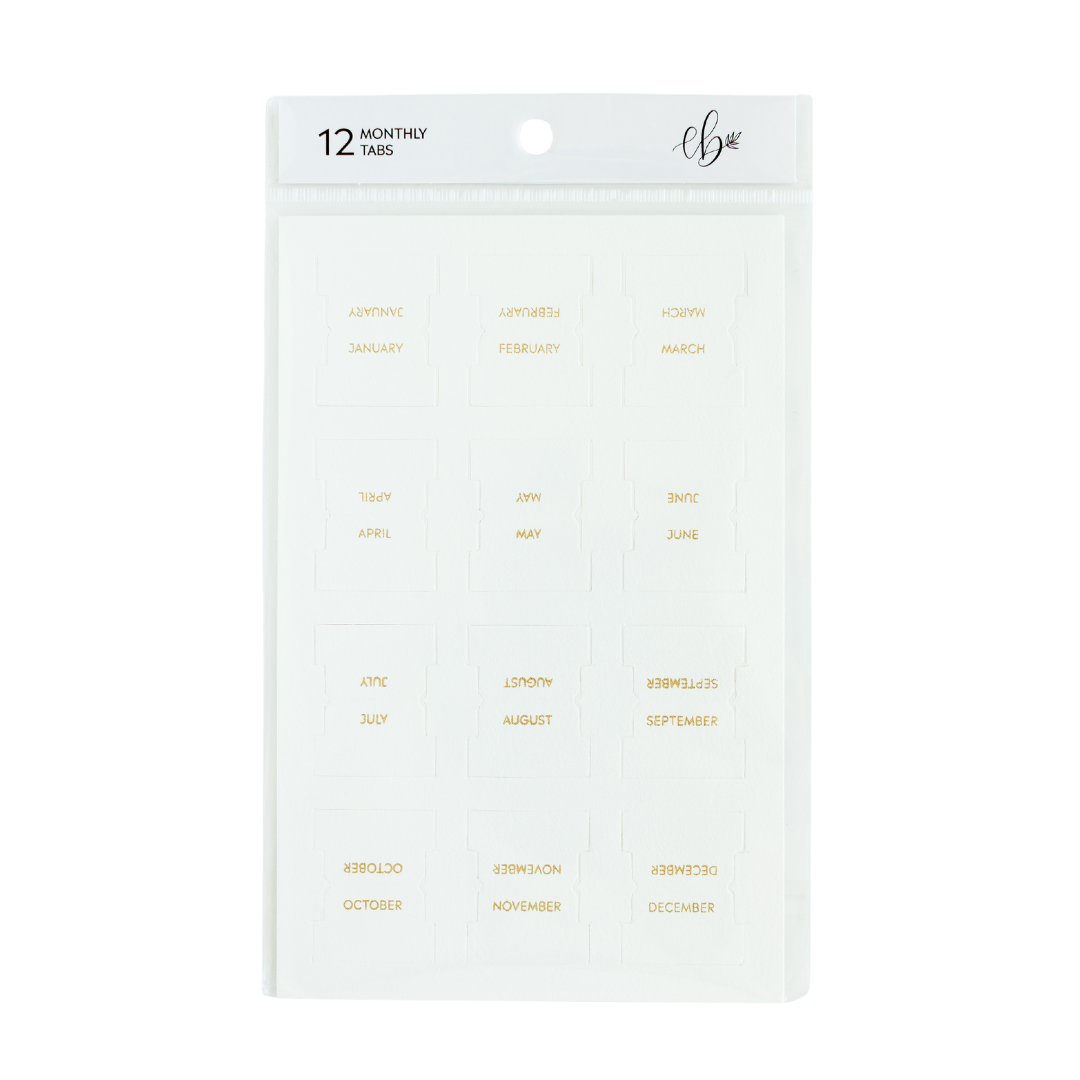 Elyse Breanne Design - Monthly Planner Tabs