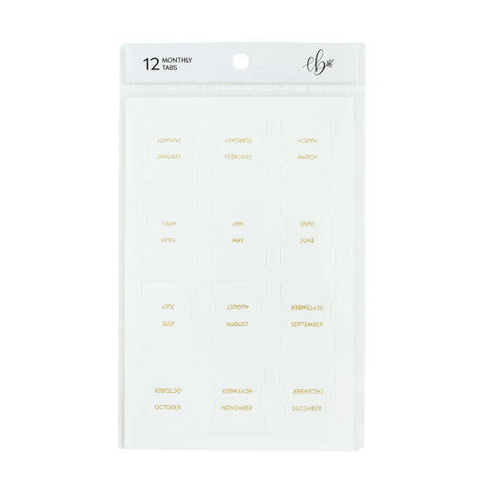 Elyse Breanne Design - Monthly Planner Tabs