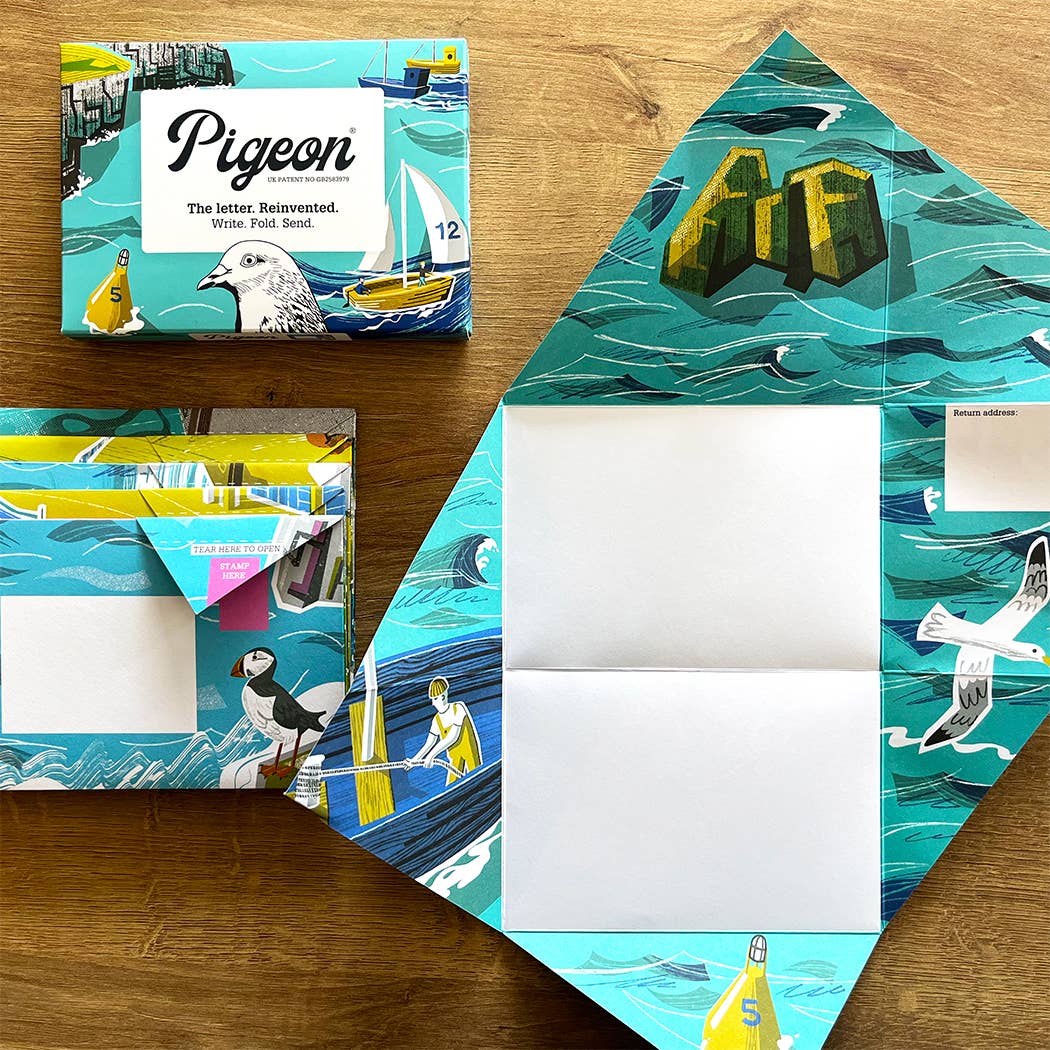 pigeonposted - Safe Harbour Pigeon letter pack