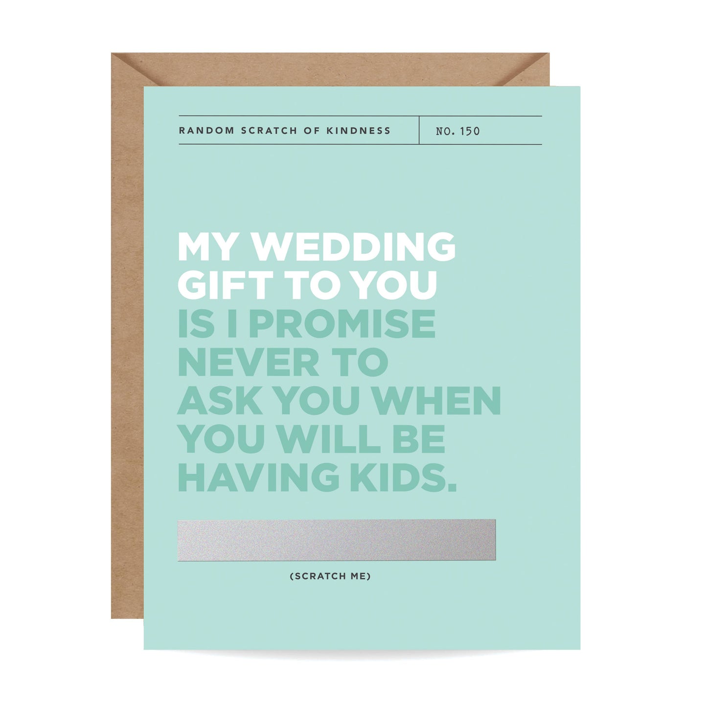 Inklings Paperie - Scratch-off Card - My Wedding Gift to You