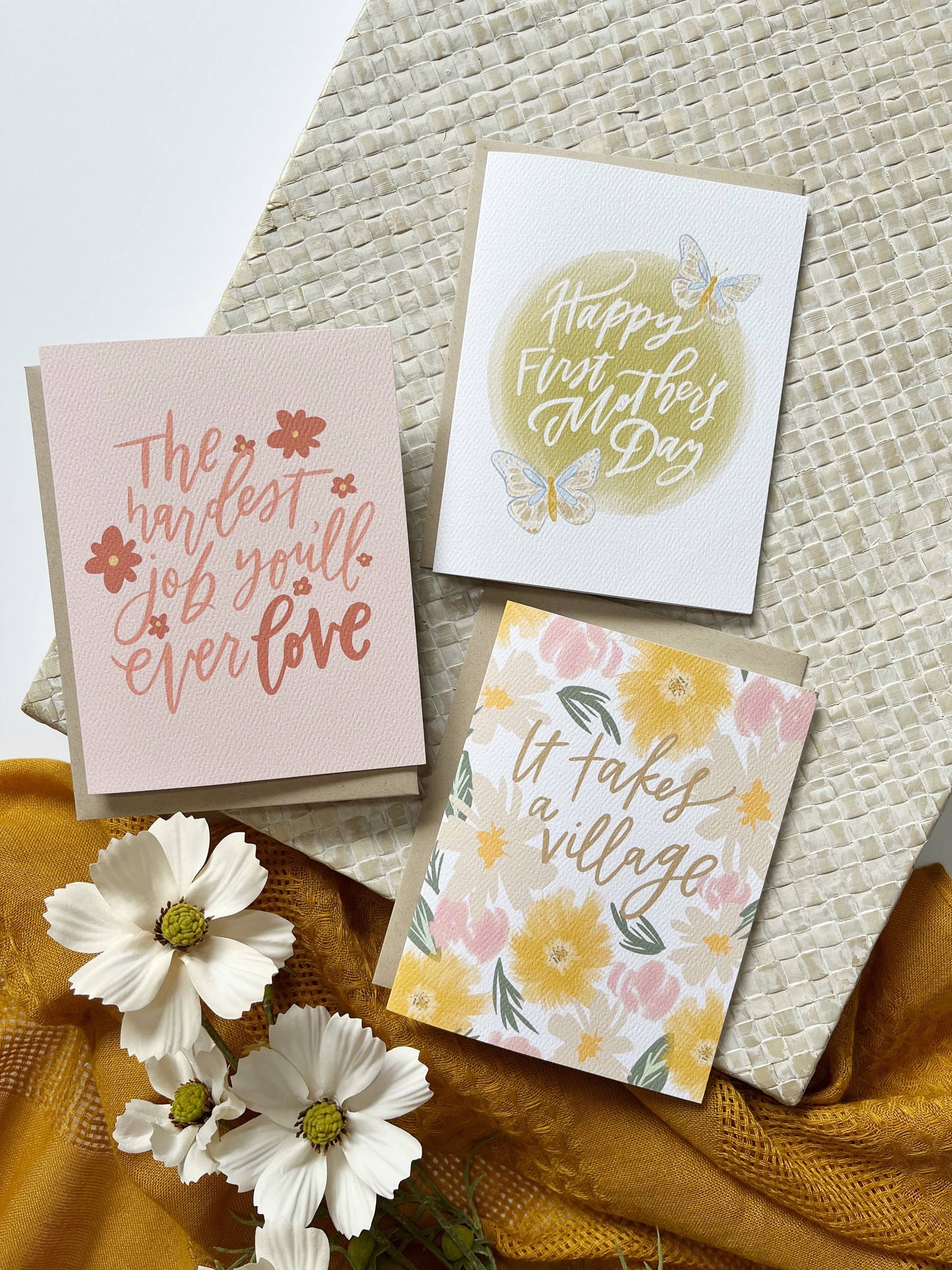 Prairie Letter Shop - It Takes a Village | Mother's Day Caregiver Greeting Card