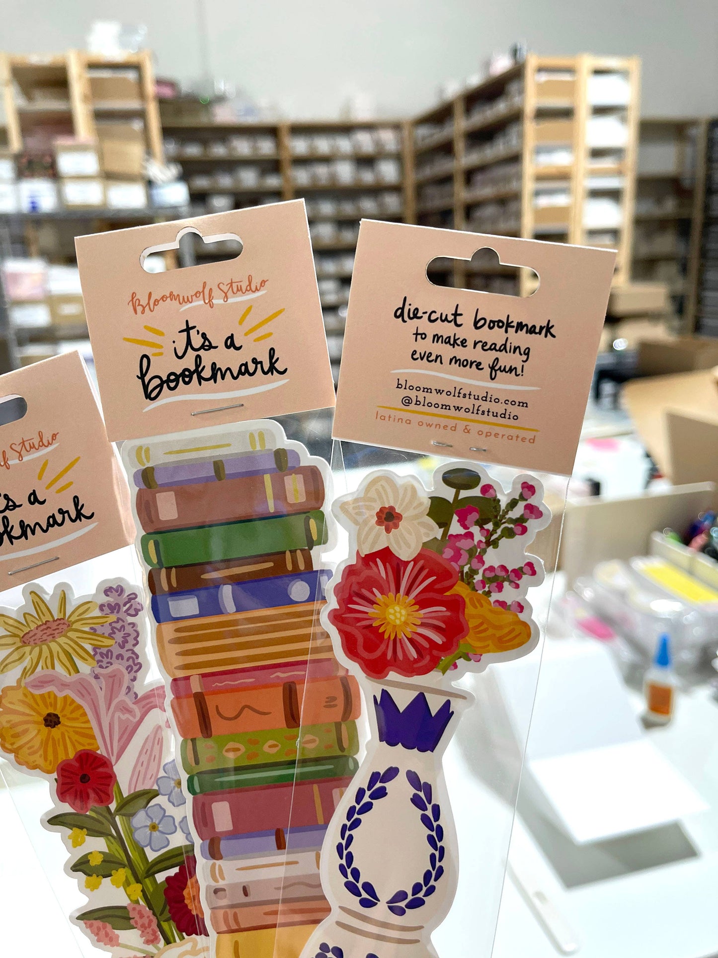 Bloomwolf Studio - Hot Sauce Die Cut Bookmark