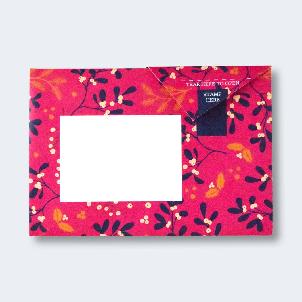 pigeonposted - Winter Berries Pigeon letter pack