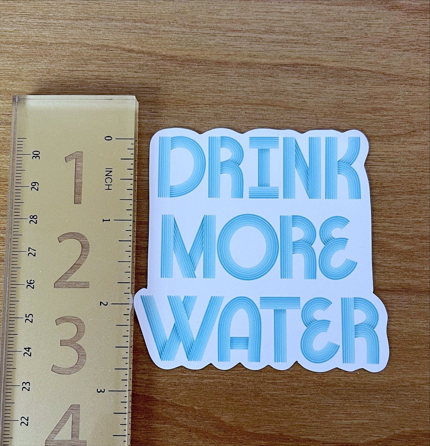 MangoIllustrated - Drink more water sticker