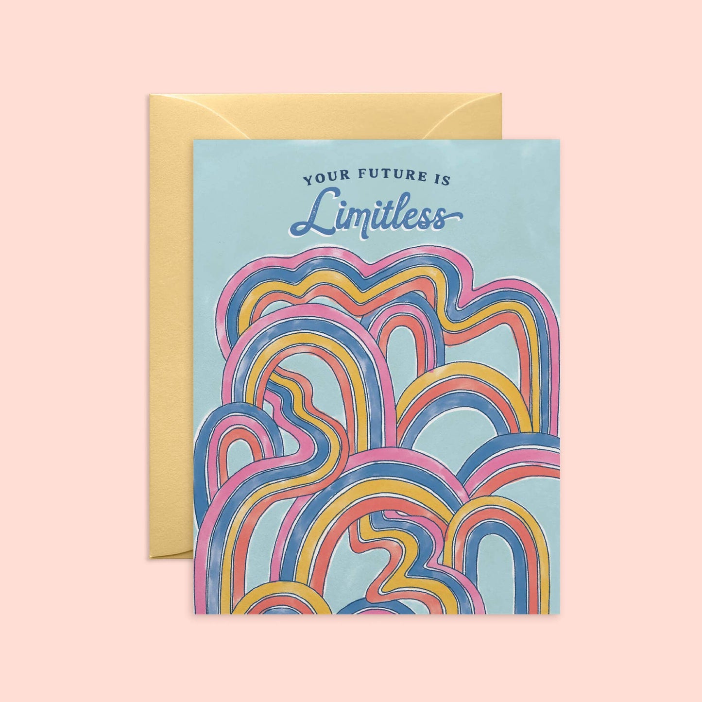O.O.M.F Creative - Rainbow Roads Congrats-Card