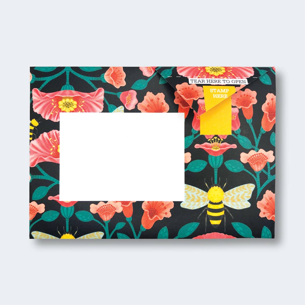 pigeonposted - Bright & Beautiful Pigeon letter pack