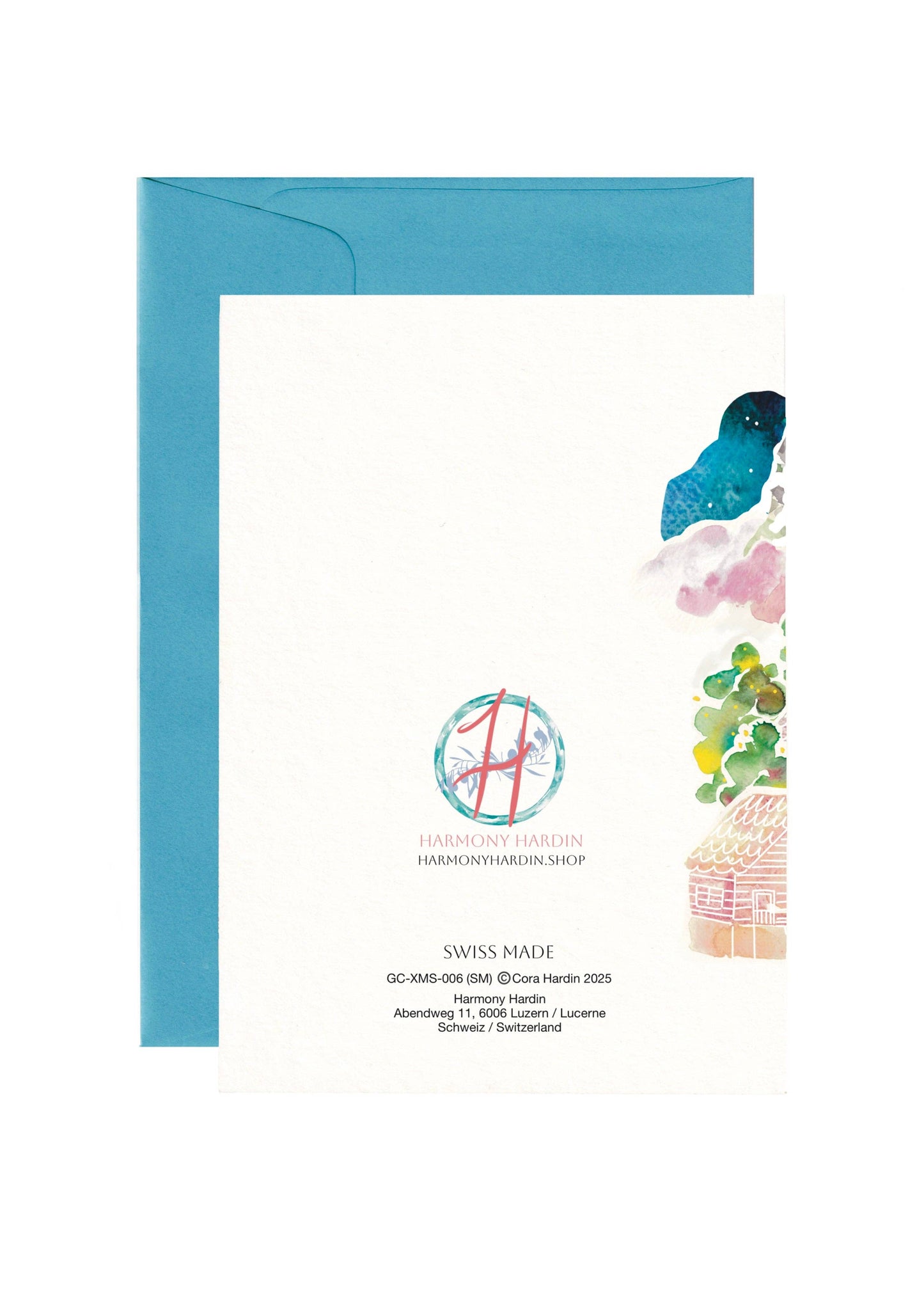 Harmony Hardin Greeting Cards - Holiday Card | Wishing you a cozy Christmas