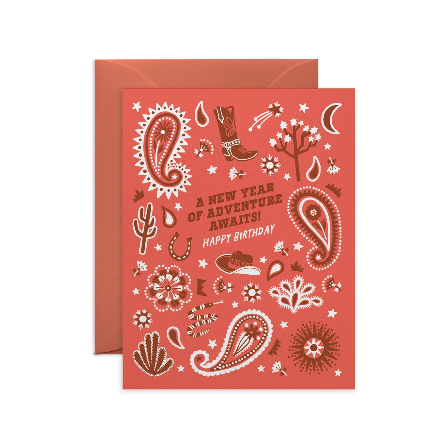 O.O.M.F Creative - Adventurous Bandana Birthday Card