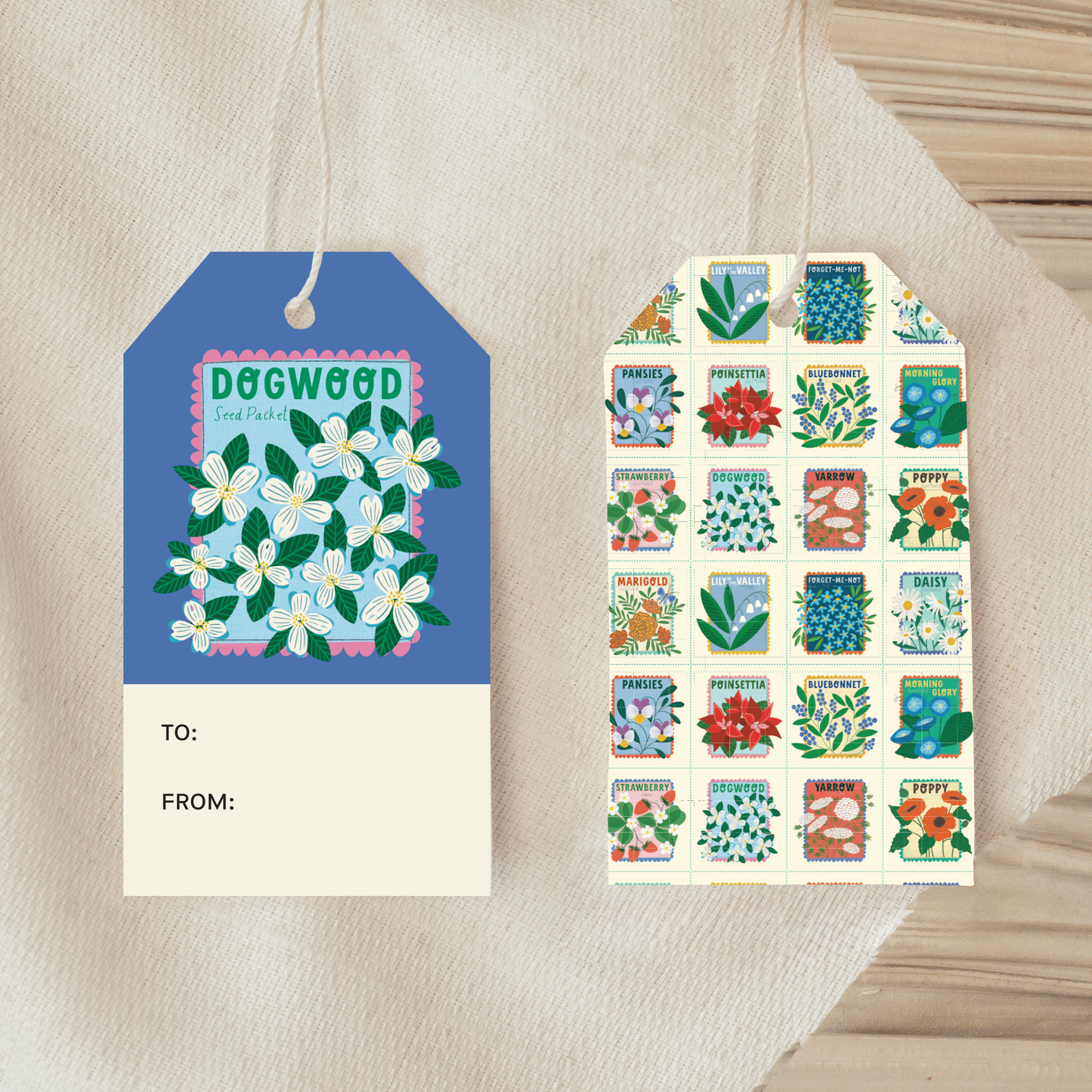 Rebecca Jane Woolbright - Garden Bed Gift Tags