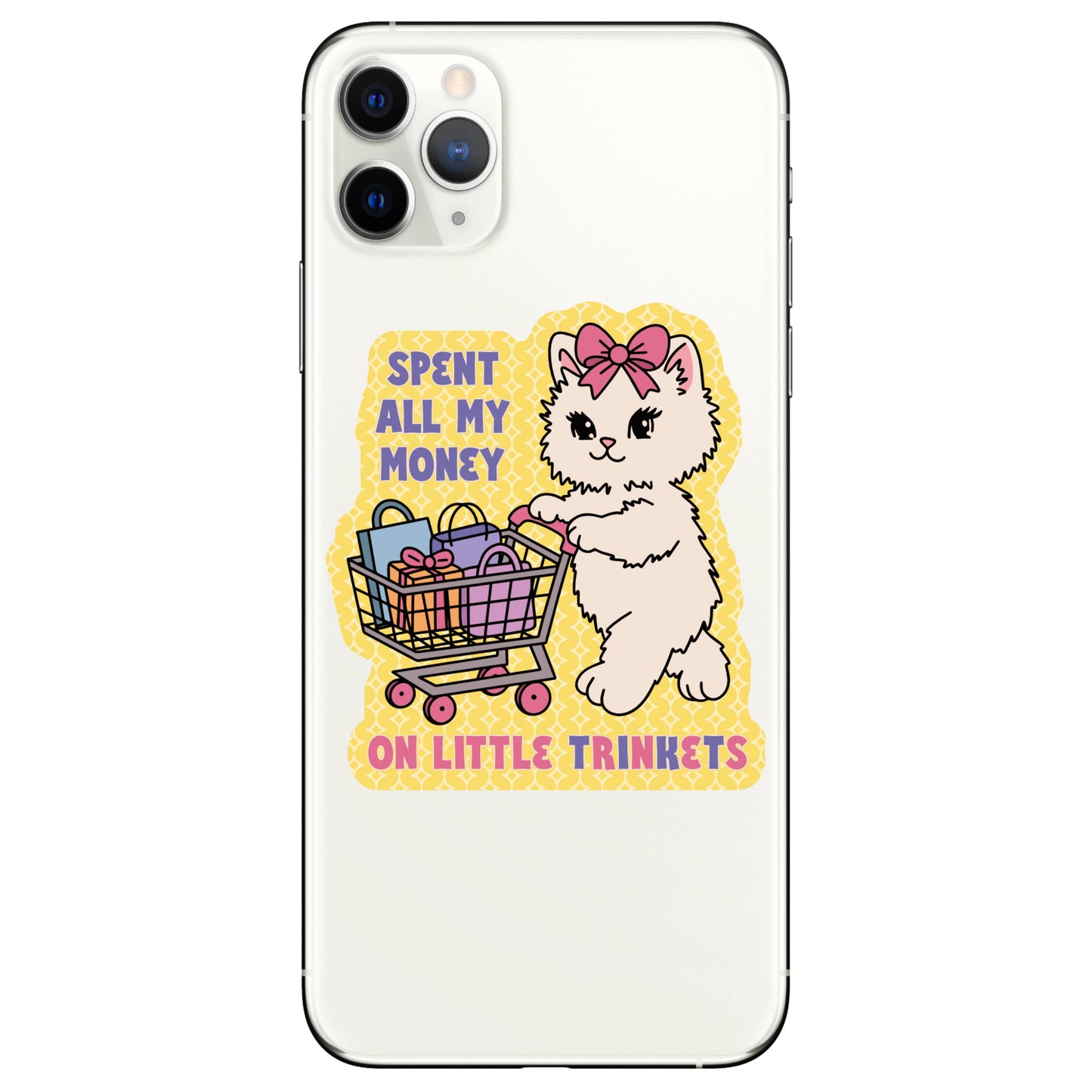 Trinket Cat - Vinyl Sticker