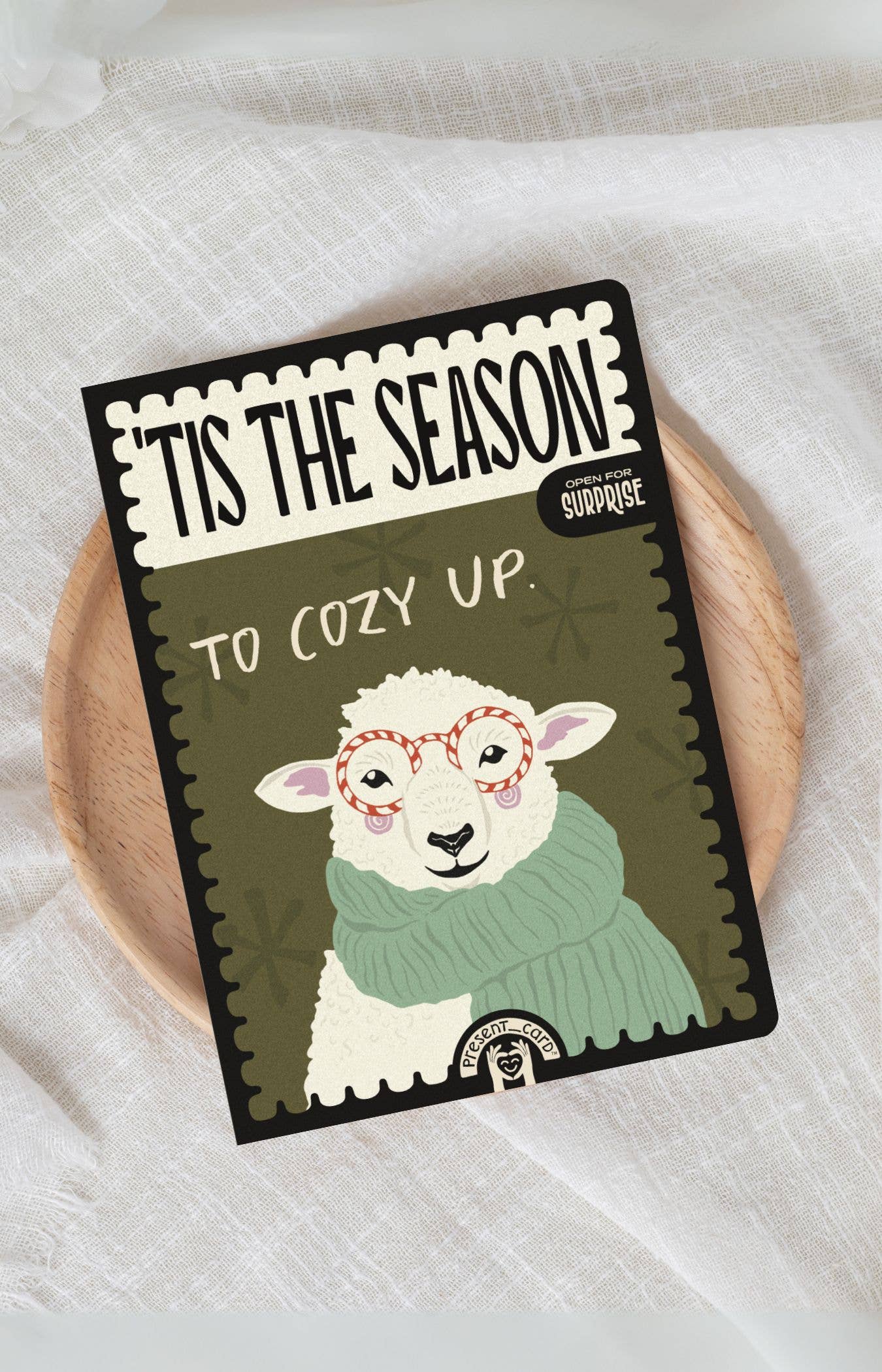 PresentCard™ | Cozy Up - Winter Season Holiday Card