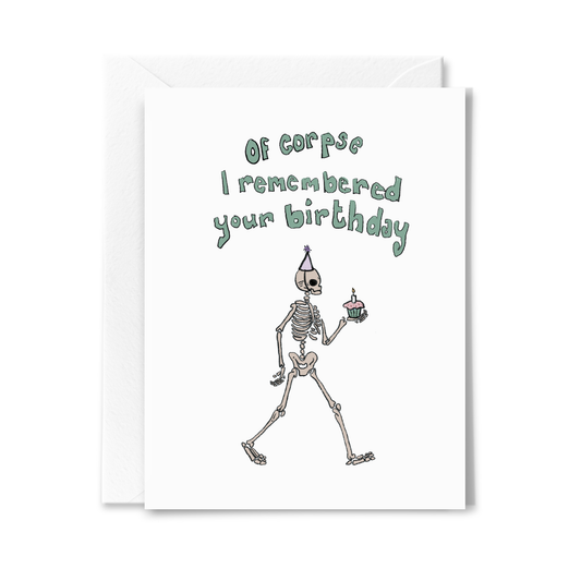 Studio Conroy - Of Corpse Birthday Card
