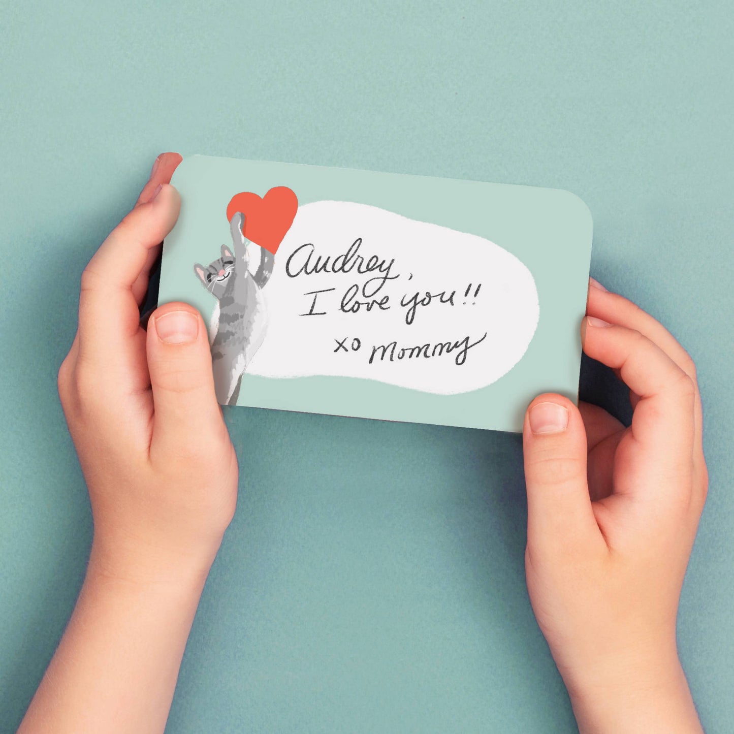 Inklings Paperie - Pocket Notes™ - Kitten Heart