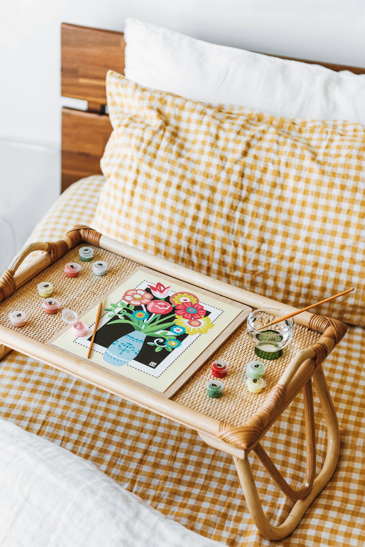 Elle Crée (She Creates) - Engelblooms Mary Engelbreit Paint-by-Number Kit